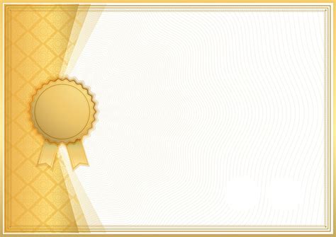 Blank certificate background